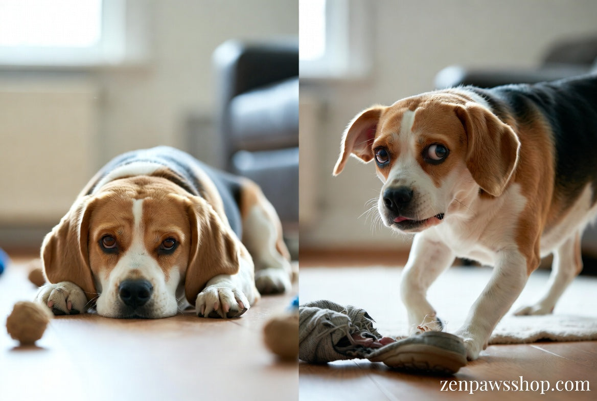 dog boredom vs dog anxiety how to tell the difference complete guide