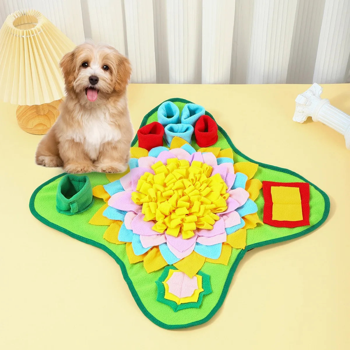 Dog Snuffle Mat – Interactive Feeding Puzzle for Anxiety & Boredom Relief | ZenPawsShop