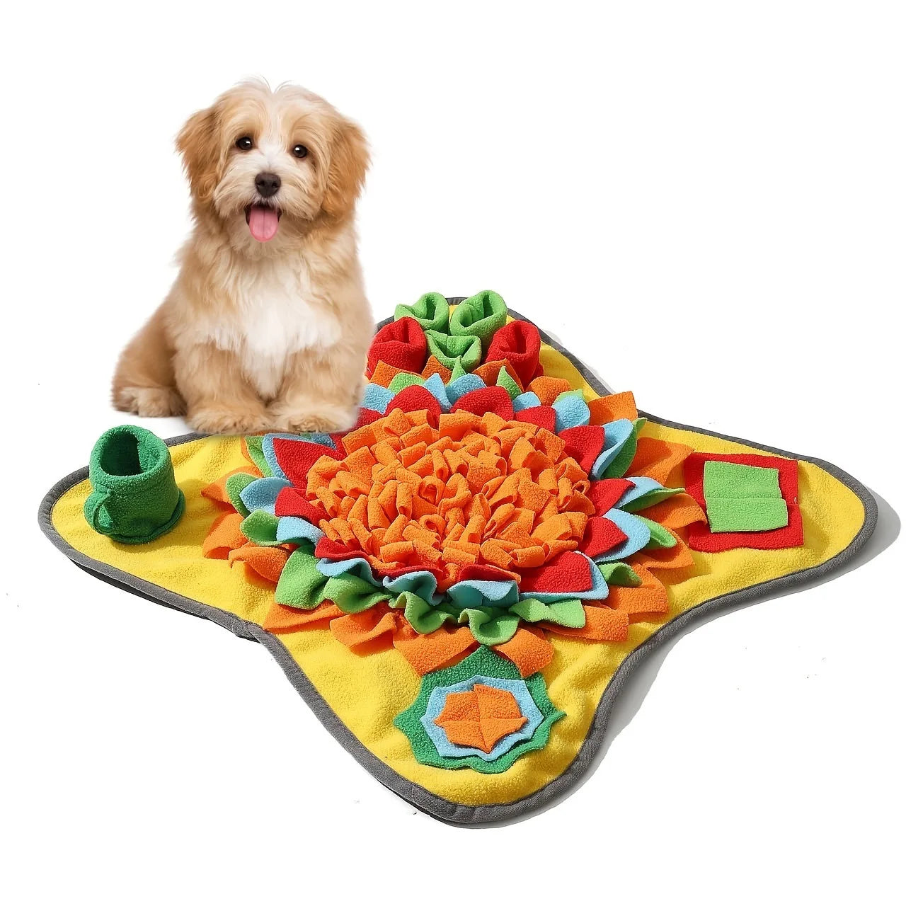 Dog Snuffle Mat – Interactive Feeding Puzzle for Anxiety & Boredom Relief | ZenPawsShop