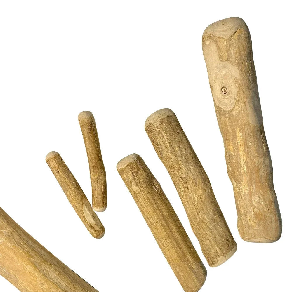Dog Wooden Chew Toy – Natural Coffee Wood Stick for Dental Health | ZenPawsShop