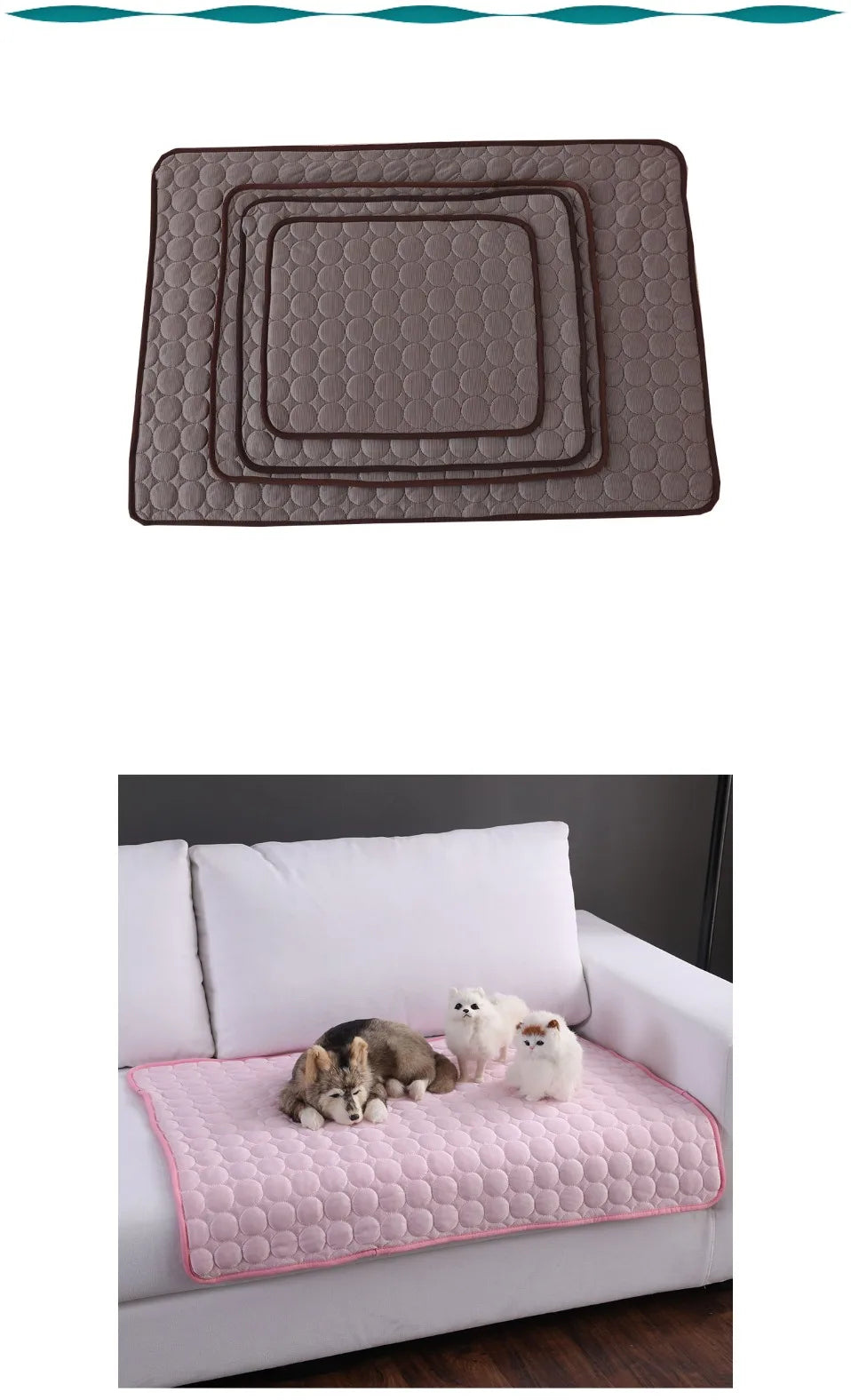 Dog Cooling Mat – Self-Cooling Gel Pad for All Breeds | ZenPawsShop