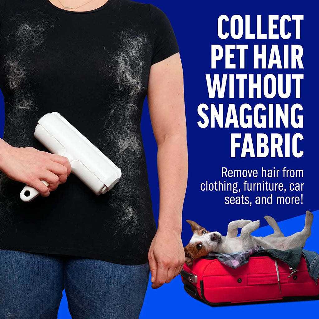 Pet Hair Remover Roller – Self-Cleaning Reusable Fur Remover | ZenPawsShop