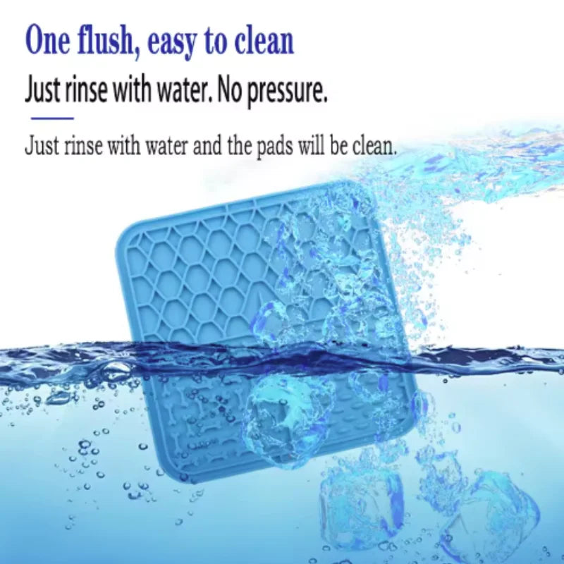 Dog Lick Mat with Suction Cups – Calming Bath Time & Anxiety Relief | ZenPawsShop