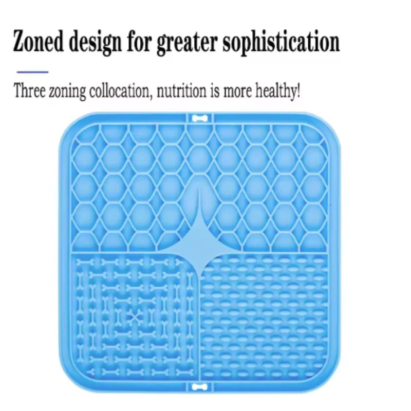 Dog Lick Mat with Suction Cups – Calming Bath Time & Anxiety Relief | ZenPawsShop