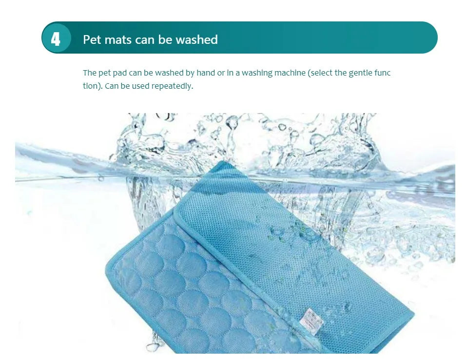 Dog Cooling Mat – Self-Cooling Gel Pad for All Breeds | ZenPawsShop