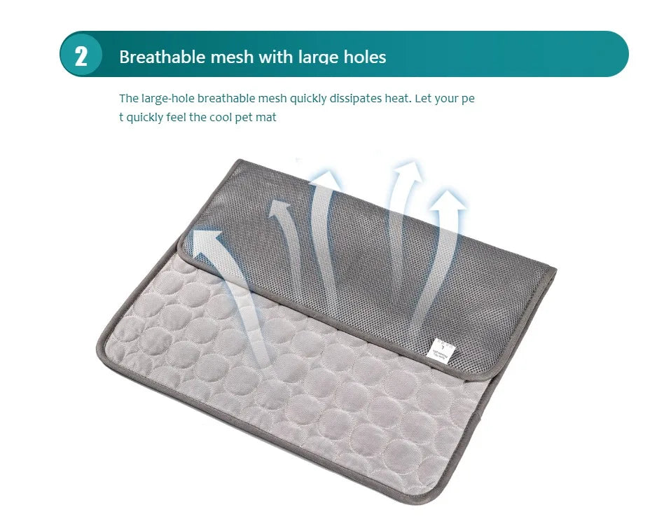 Dog Cooling Mat – Self-Cooling Gel Pad for All Breeds | ZenPawsShop