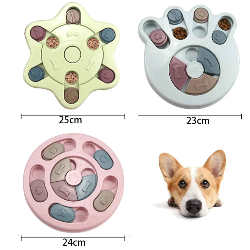 Dog Puzzle Slow Feeder Toy – IQ Training Interactive Food Dispenser | ZenPawsShop