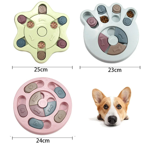Dog Puzzle Slow Feeder Toy – IQ Training Interactive Food Dispenser | ZenPawsShop