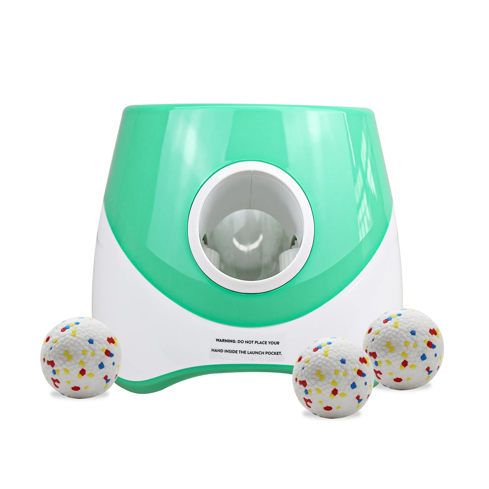 Automatic Dog Ball Launcher – Interactive Fetch Toy USB Rechargeable | ZenPawsShop