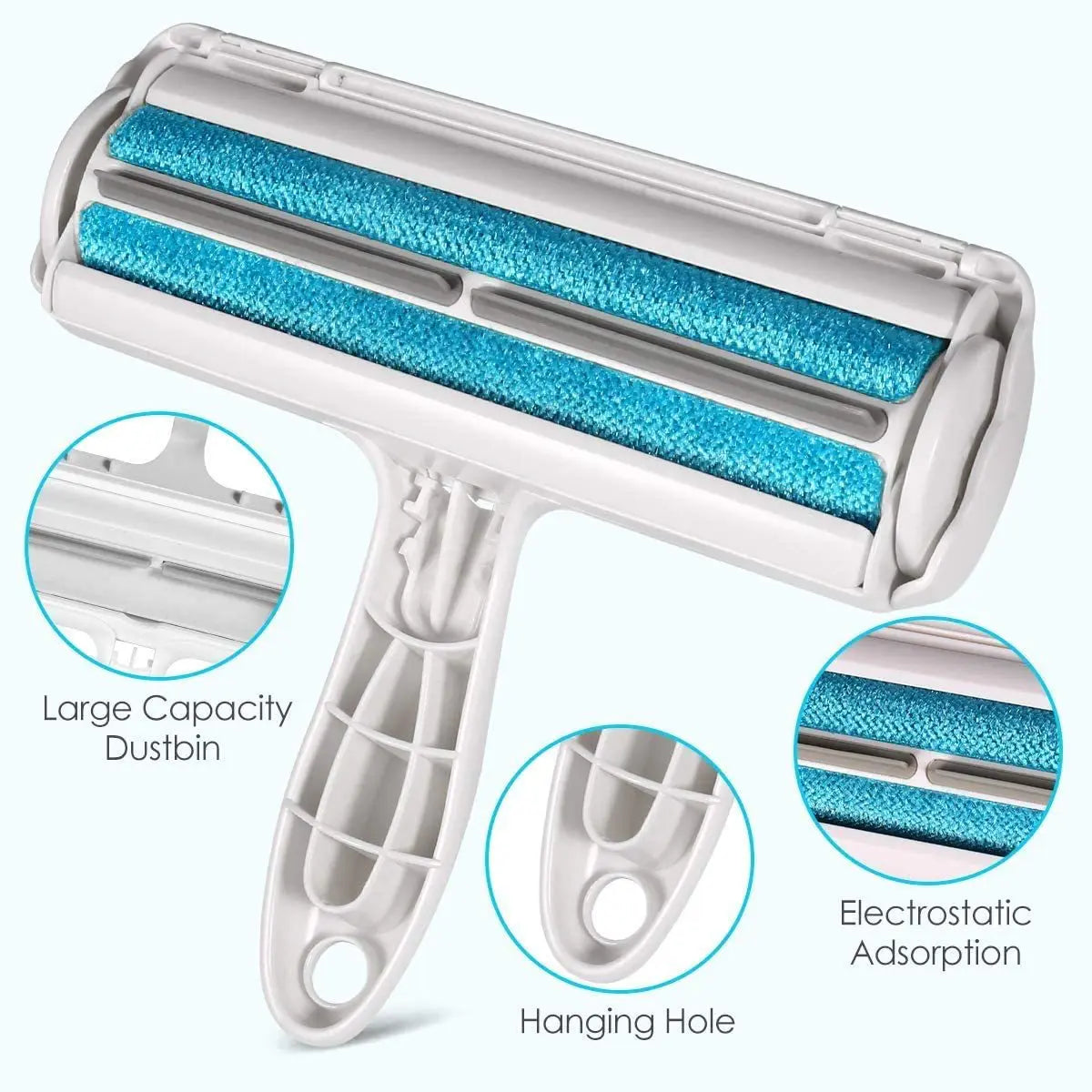 Pet Hair Remover Roller – Self-Cleaning Reusable Fur Remover | ZenPawsShop