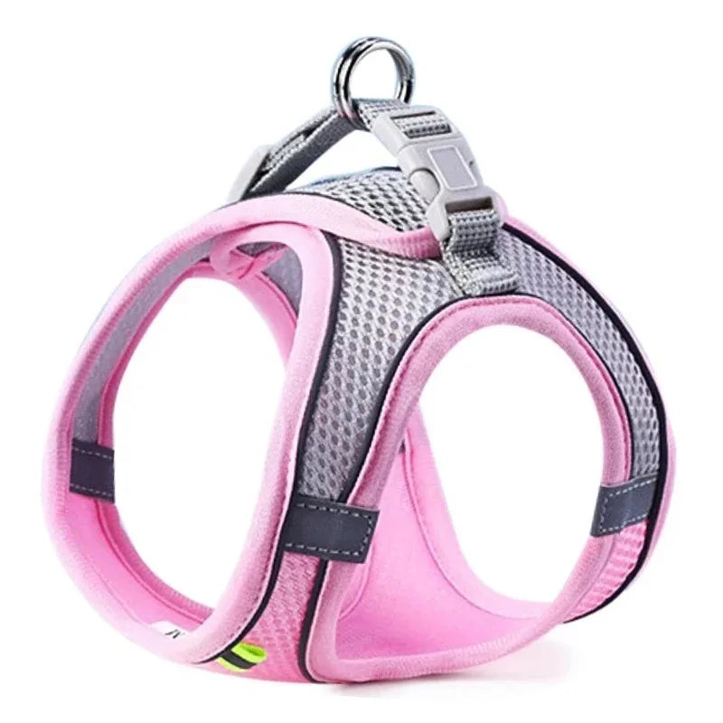Dog Harness Vest – Reflective Adjustable Breathable for Small Medium Dogs | ZenPawsShop