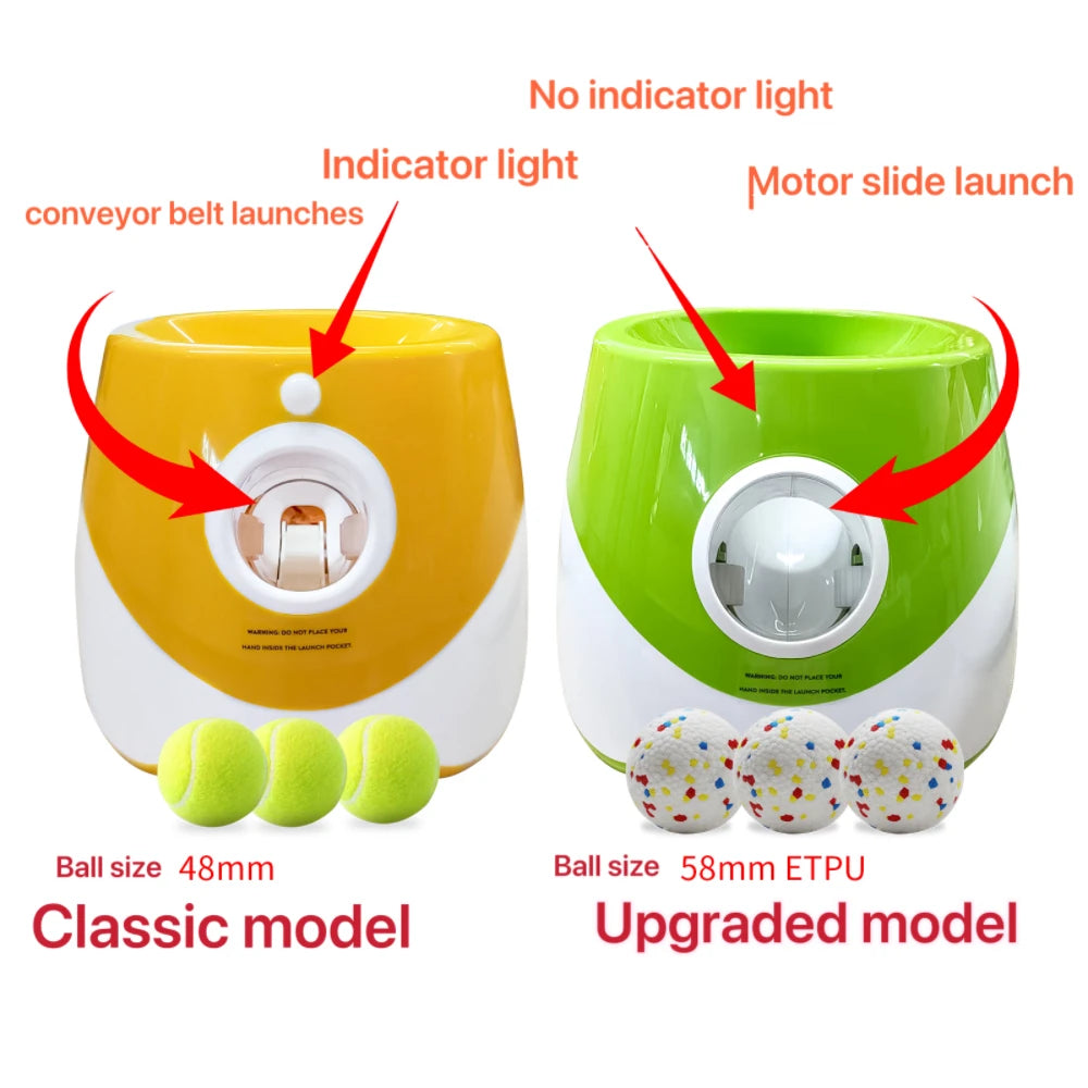 Automatic Dog Ball Launcher – Interactive Fetch Toy USB Rechargeable | ZenPawsShop